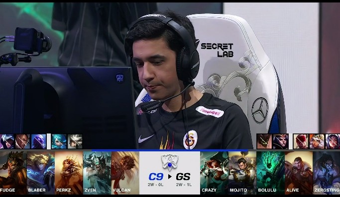 100T碾压C9，Caps拿下关键大龙入围赛3:2（深圳）