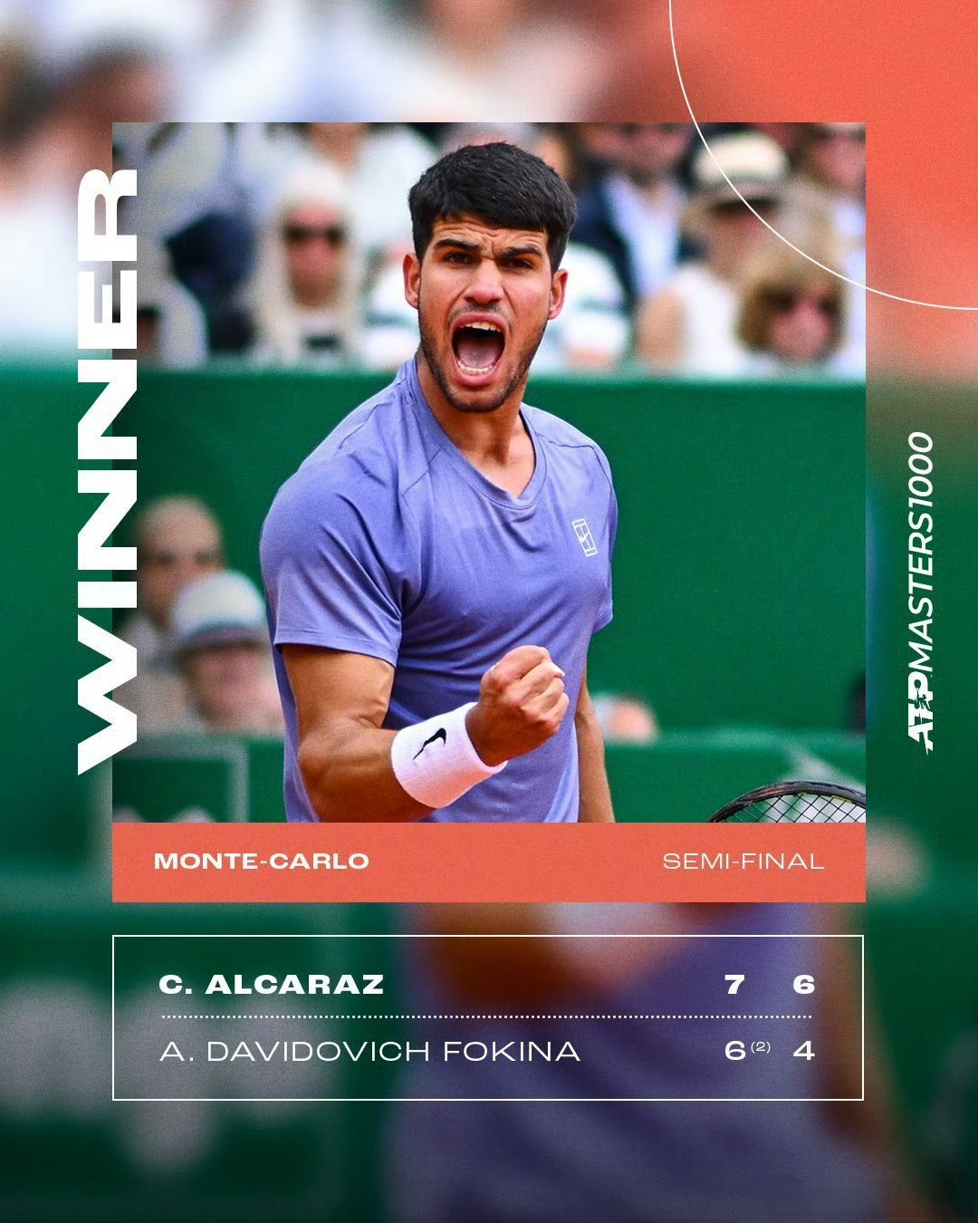 关于蒙特卡洛大师赛鏖战年终总决赛，穆雷关键制胜的信息